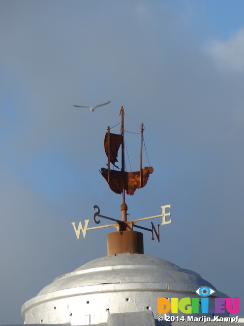 FZ009905 Boat wind vane Porthcawl